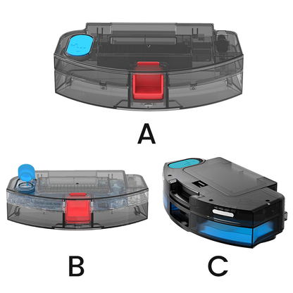 Lefant Integrated dust-water tank